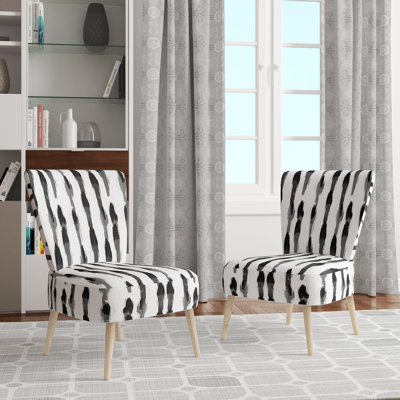 Chaise d'appoint moderne - chaise Ikat Minimal