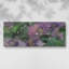 Langage des violettes I - Toile tendue avec châssis - Prêt à accrocher-107467048