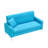 57-inch Comfortable Double Sofa-1040498892