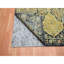 Tapis surdimensionné en laine noué à la main noir et jaune 12 pi x 15 pi 7 po 5D6CF6861D6F4BB8A4BC1424E8DD74EE