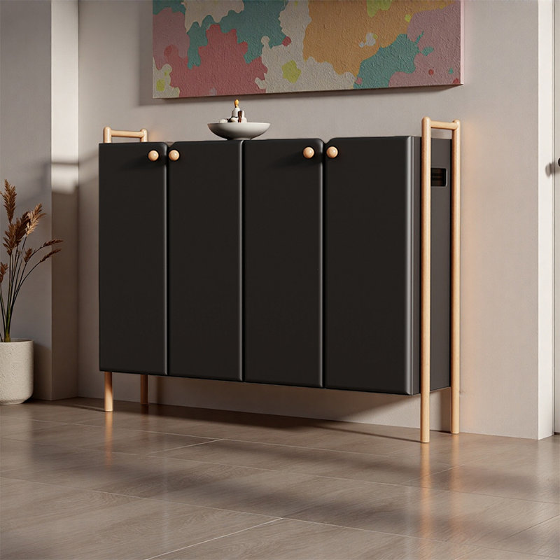 Shoe Storage Cabinet, Black