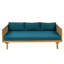 ENSEMBLE DE MEUBLES DE PATIO: LIT DE CLASSE 3 PLACES CLAREMONT + TABLE EN BOIS ACACIA-1173606592