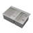 Double Bowl (60/40) Drop In Sink - 33"X22"X10" Stainless Steel Kitchen Sink 16 Gauge With Two 10" Deep Basin