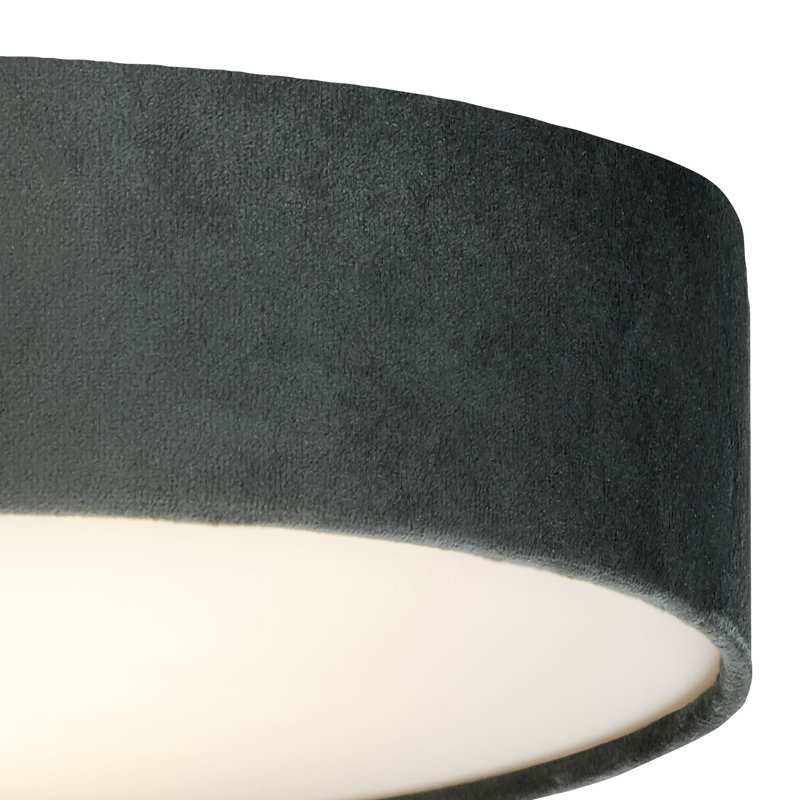 Aiyesha Acrylic Flush Mount, Grey