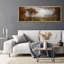 «Autumnal Serenity Landscape Sunset Over Wilderness», reproduction encadrée-96074469-111664895