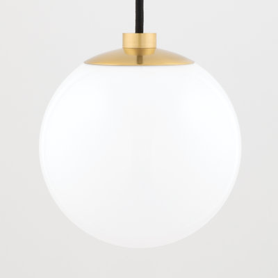 Luminaire suspendu sphérique 1 lumière Luna