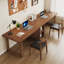 Bureau rectangulaire en bois massif brun noisette-1093624026