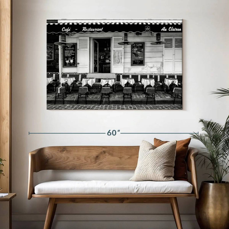 Lilie Paris Café-restaurant, H 32 po x l 48 po