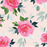 Simoney Peonies Floral Peel & Stick Wallpaper Roll by Jamie Graney