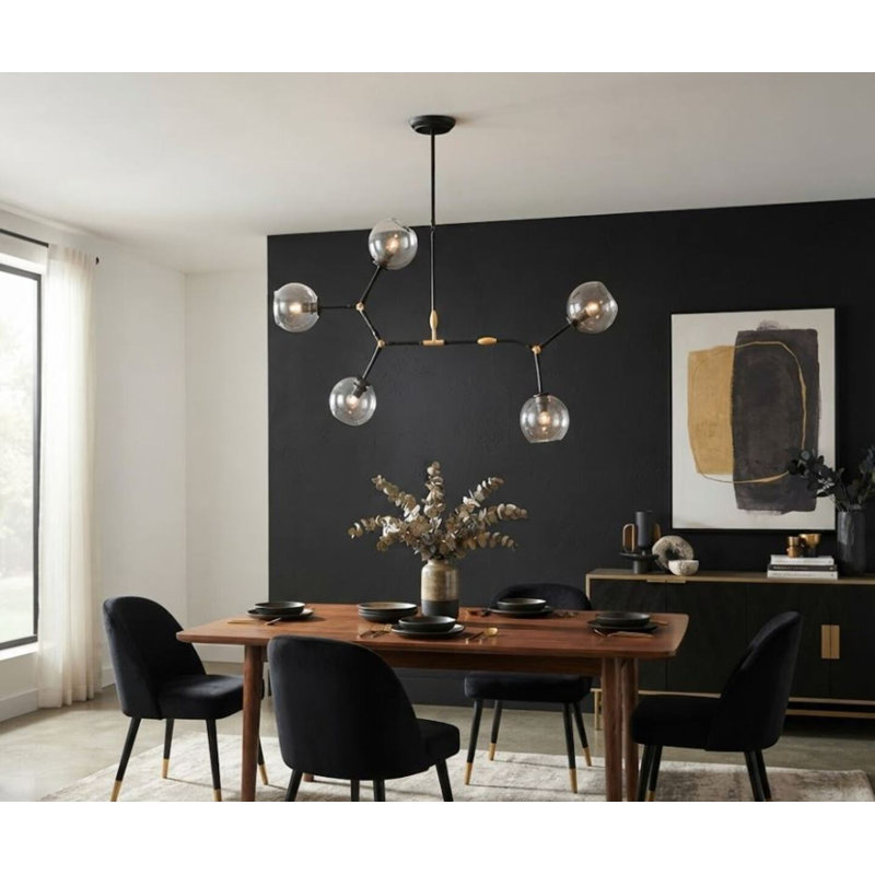 Atomos Pendant Light, Clear
