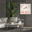 "Epost Graffiti" Frosty Forest 4 White "par Laura Marshall, art mural sur toile-1644558201
