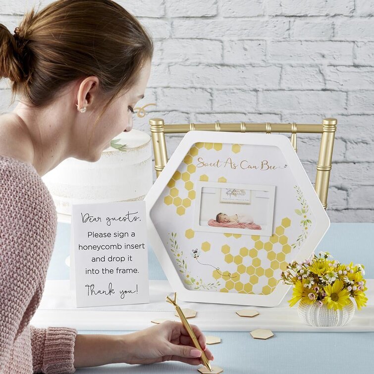 Baby Shower Signing Frame Guest Book