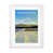 White Framed