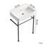 Lavabo de salle de bain autoportant 24 po * 16,5 po * 34,65 po