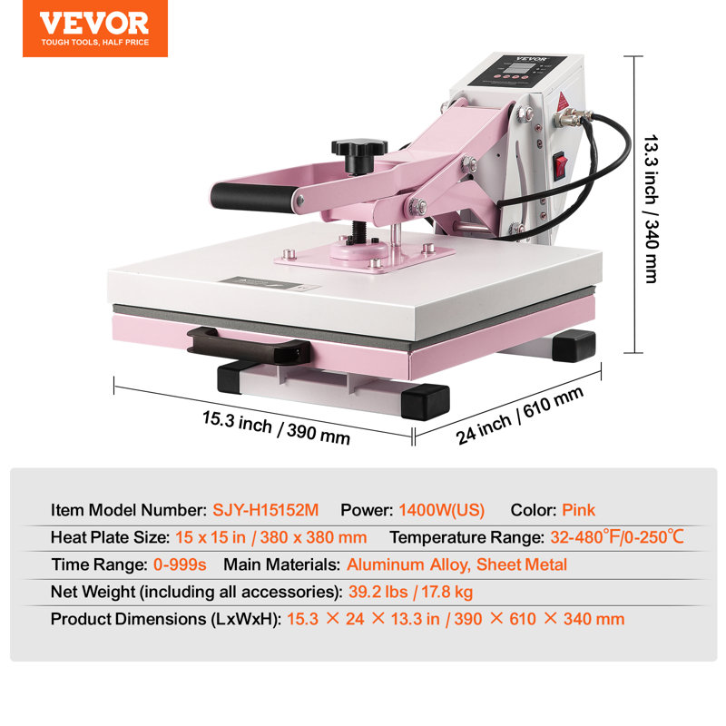 VEVOR 1400 Watts