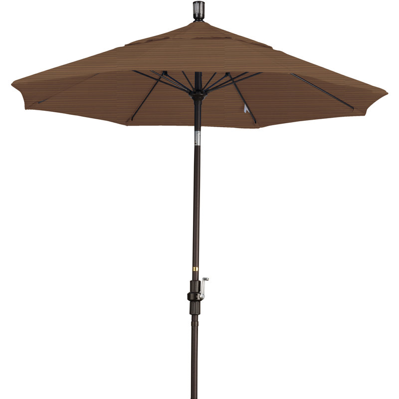 Parasol de marché 7,5 pi Brent, Performance séquoia de terrasse