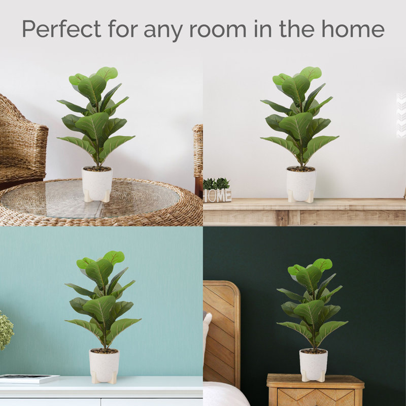 Elements 21.25" Artificial Plant in Planter