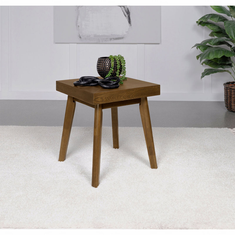 Table de bout carrée en bois