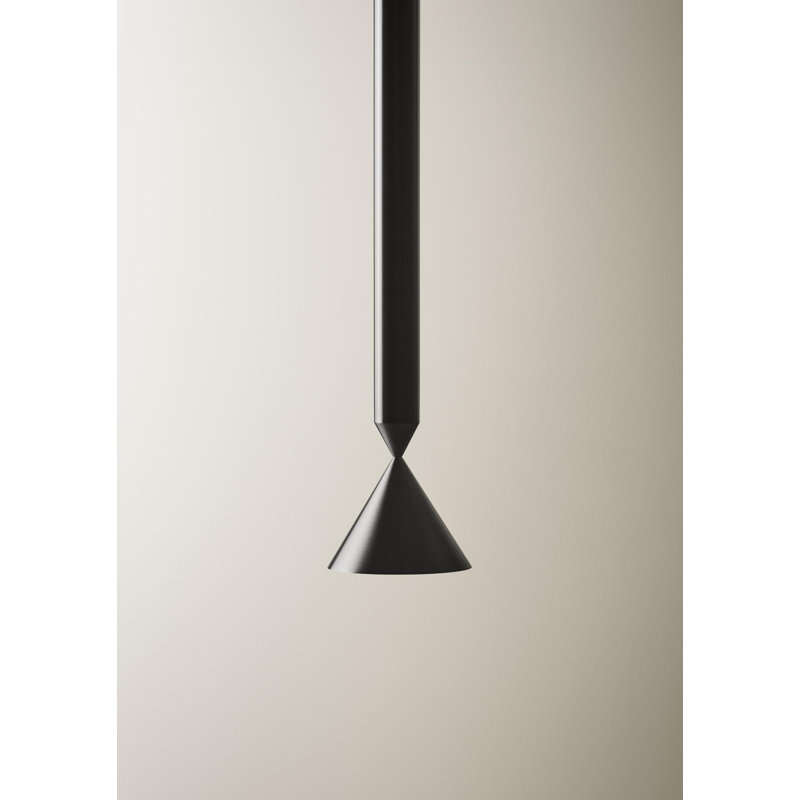 Apollo, 151" H x 4.92" W x 4.92" D, Turtledove/Aluminium