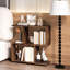 Britteney 60cm H x 60cm W Geometric Bookcase-536574134