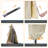 Water Resistant Patio Umbrella Cover, Heavy Duty Outdoor All-Weather Umbrella Cover for Market Cantilever Offset Umbrellas, Waterproof Deck Umbrella Protector for Backyard Garden Lawn Porch-710994055