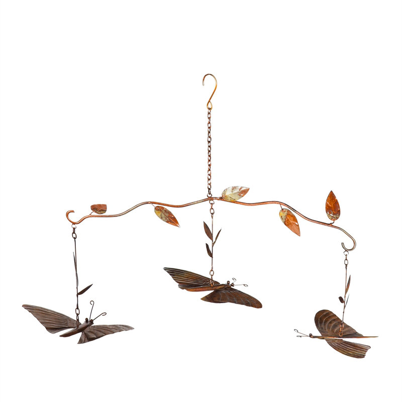 Burgad Metal Insects Wind Chime