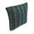 Striped Silk Reversible Throw Pillow