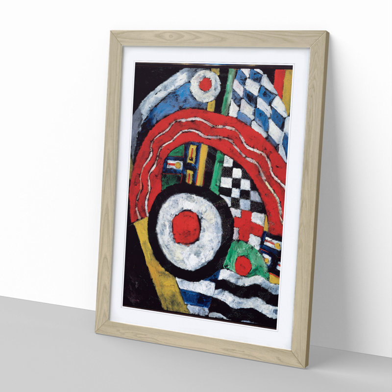 Painting No.46 by Marsden Hartley - Picture Frame Painting, 65cm H x 48cm W x 2cm D, Oak Framed