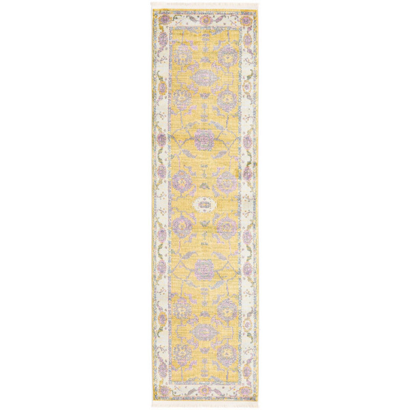 Haefner Geometric Indoor Rug, Runner 2'2" x 8'