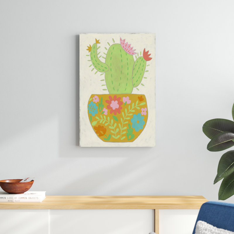 Happy Cactus II, H 30 po x l 20 po x P 1,25 po