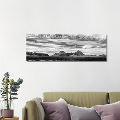 Landscape With Eagletail Mountains, Arizona, USA - Wrapped Canvas Panoramic Gallery-Wrapped Canvas Giclée