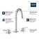 Concetto™ Widespread Bathroom Faucet with Drain Assembly