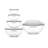 JoyJolt 10-Piece Glass Mixing Bowl Set Nesting Glass Bowls with Lids-63686567