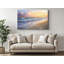 Reproduction sur toile Tranquil Ocean Sunset Beach-737913068