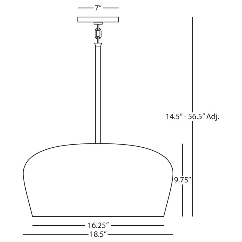 Bumper 1 - Light Pendant, Warm Brass