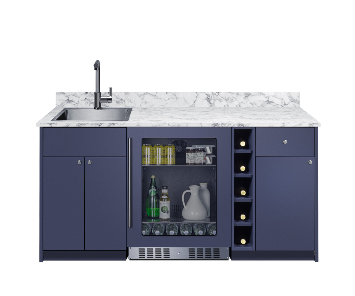 Summit Compact Kitchen OASISMN33SINKL | Fridge.com