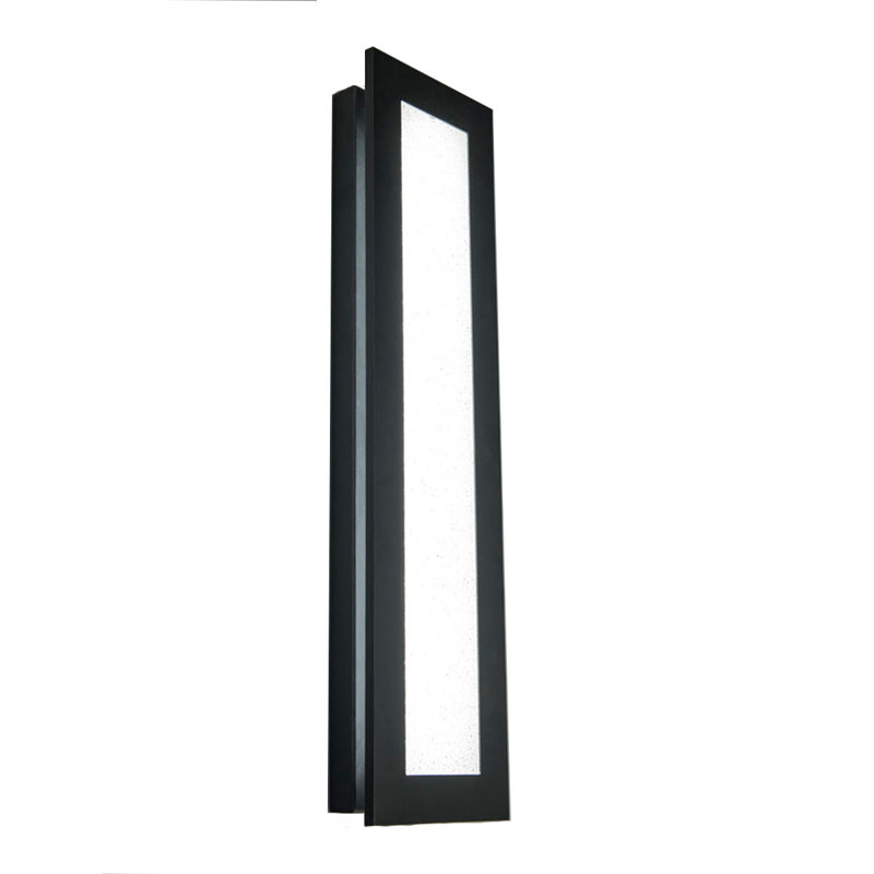 Frost 1 - Light LED Outdoor Flush Mount, 28" H x 7" W x 3.31" D