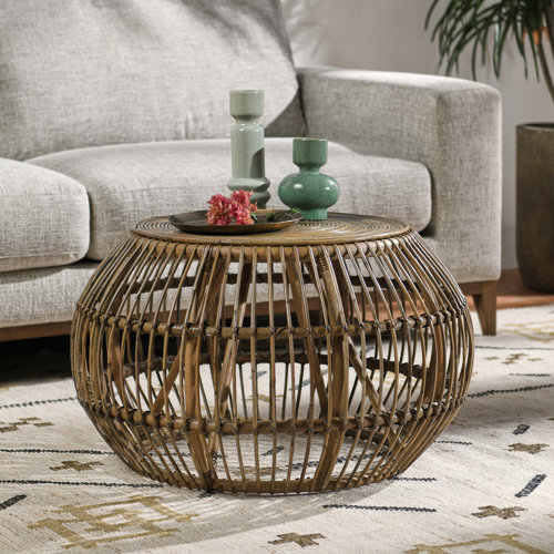 Round Standard (30 - 50 In.) Coffee Tables You'll Love - Wayfair Canada