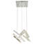 Luminaire suspendu linéaire en cristal 9 lumières Kozerski 