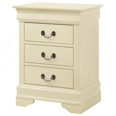 Traditional Beige Nightstand For Any Bedroom