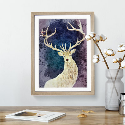 View Of The Stag No.5 - Single Picture Frame Print
