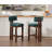 Francile Upholstered Stool with Solid Wood Frame-352002164-352002165