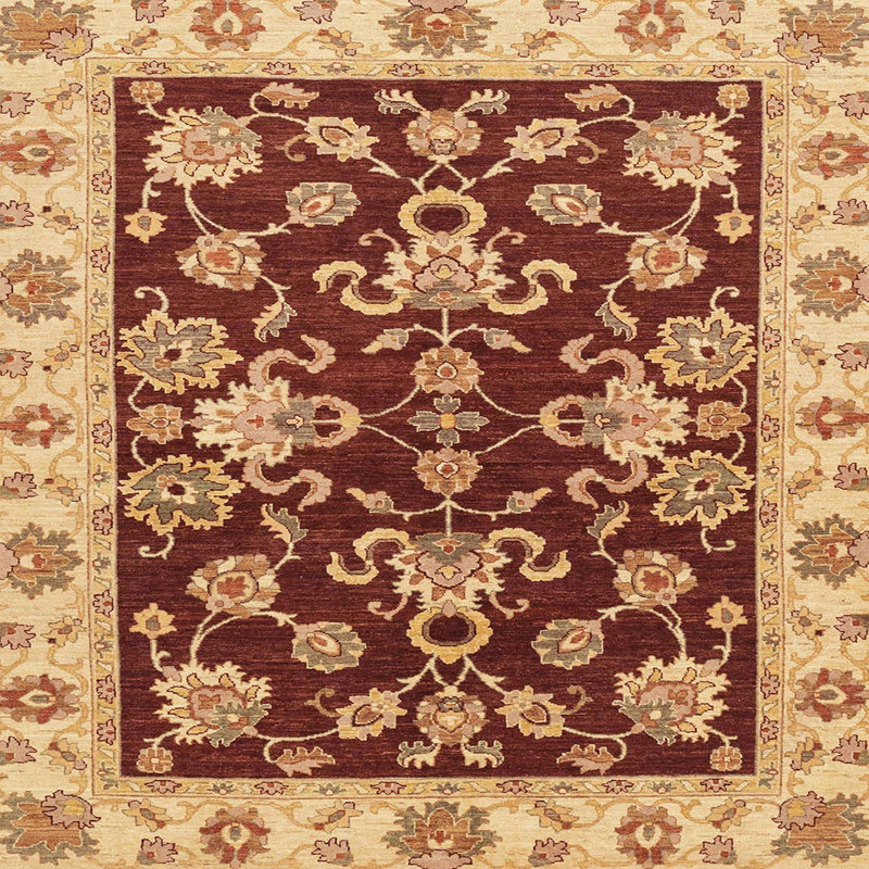 Oriental Indoor Rug, Square 6'