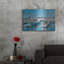 Art mural en métal Breakwater Bay «Anchored Bateaux On Pier» par Max Maxx-952459252
