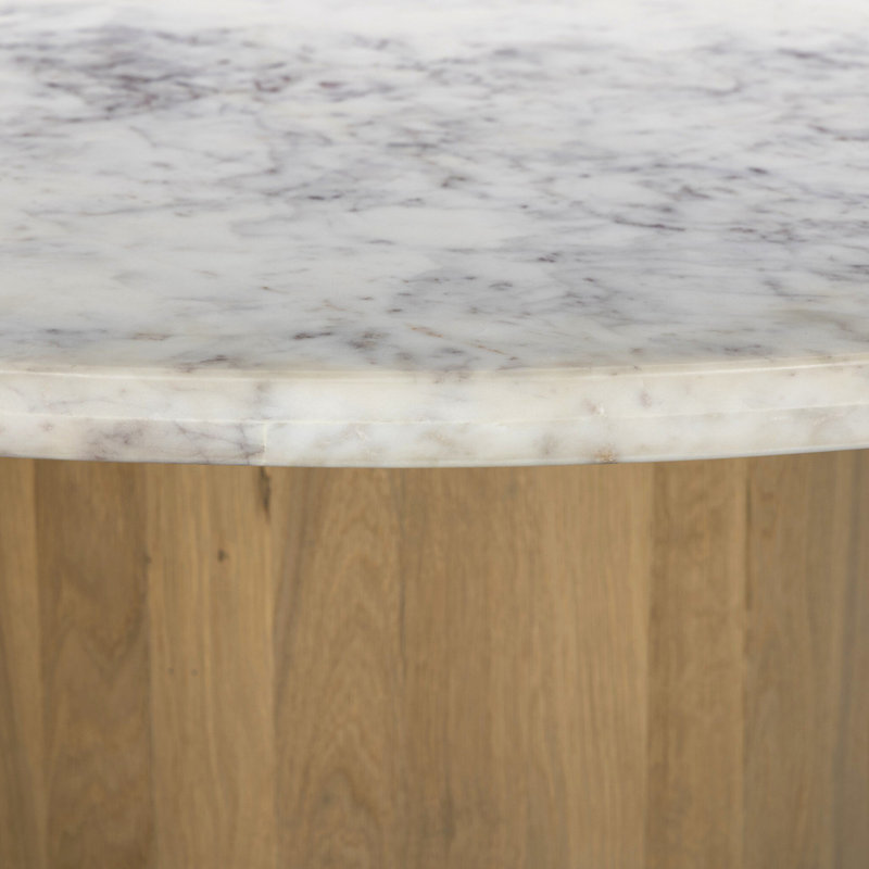 Mariah Round Marble Dining Table