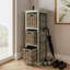 Malaptias Handmade Kubu Rattan 3 Basket Storage Unit Limewash