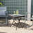 Square Glass Outdoor Folding Side Table-1872010582