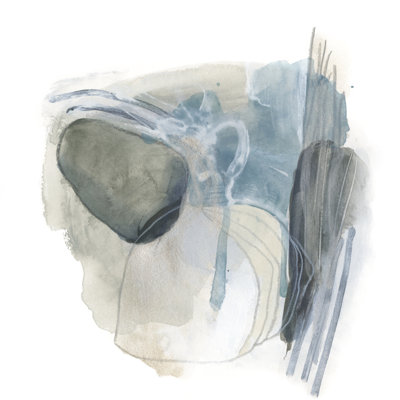 Stone Ellipses IV by June Erica Vess - Wrapped Canvas Painting