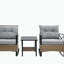 Ensemble de chaises berçantes en rotin 3 pièces-917127917