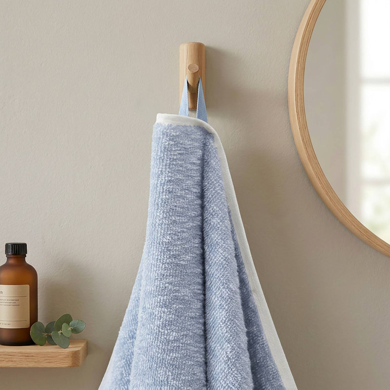 Ensemble de serviettes 6 pièces 100% coton 550 g / m² Hayden, Blue